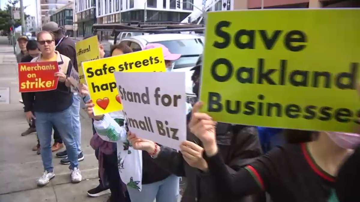 Oakland businesses go on strike over crime – NBC Bay Area