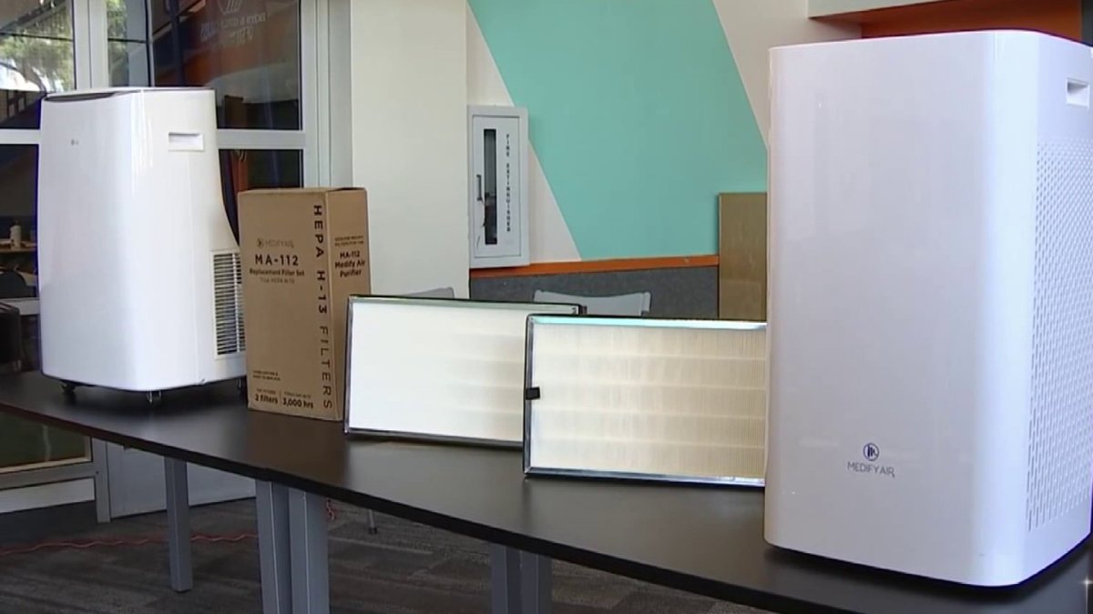 San Francisco dishes out air filtration and conditioning units – NBC Bay Area