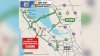 Part of southbound Highway 101 on the Peninsula closed this weekend