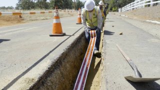 PG&E is aiming to bury 10,000 miles of power lines in high fire-risk areas.