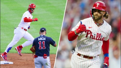 Phillies Notebook: Bryce Harper sliding closer to a safe return