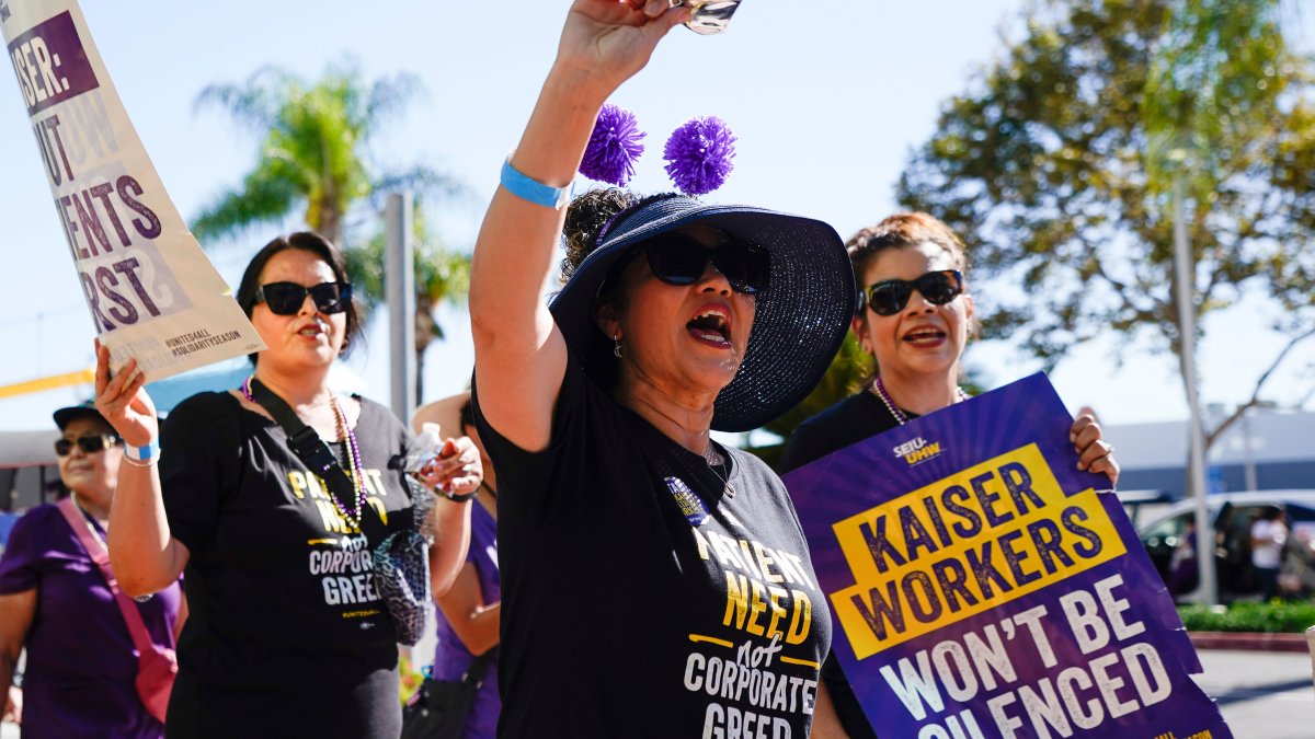 Kaiser Permanente reaches tentative deal with health care worker unions after recent strike – NBC Bay Area