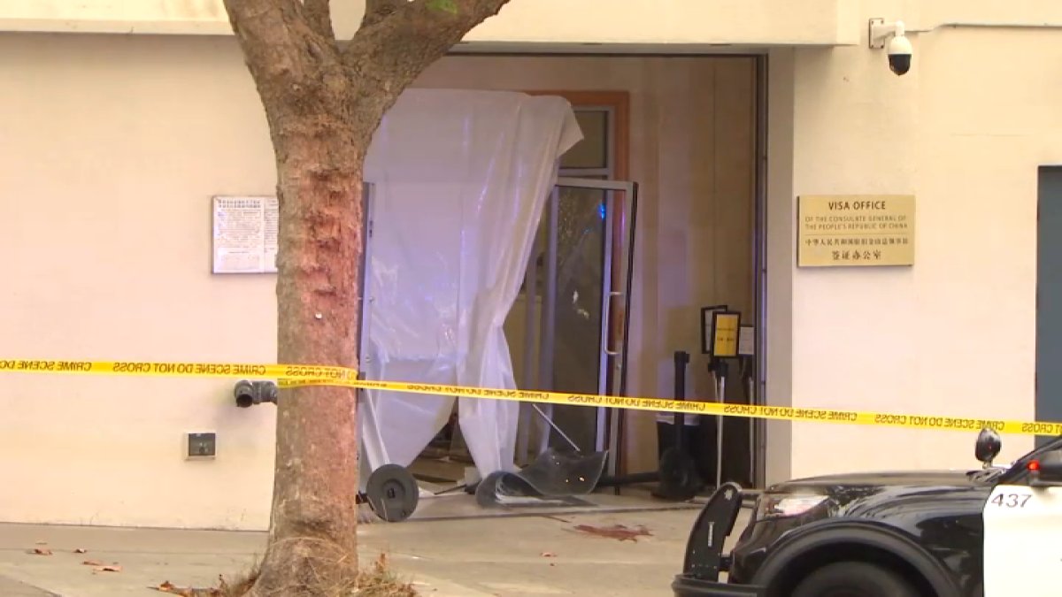 White House condemns crash at Chinese Consulate in San Francisco NBC Bay Area
