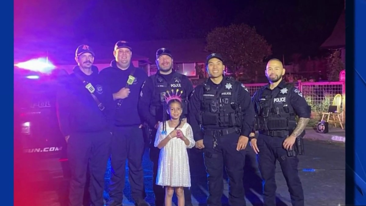 Solano County first responders throw birthday party for 9-year-old girl - Vimarsana News