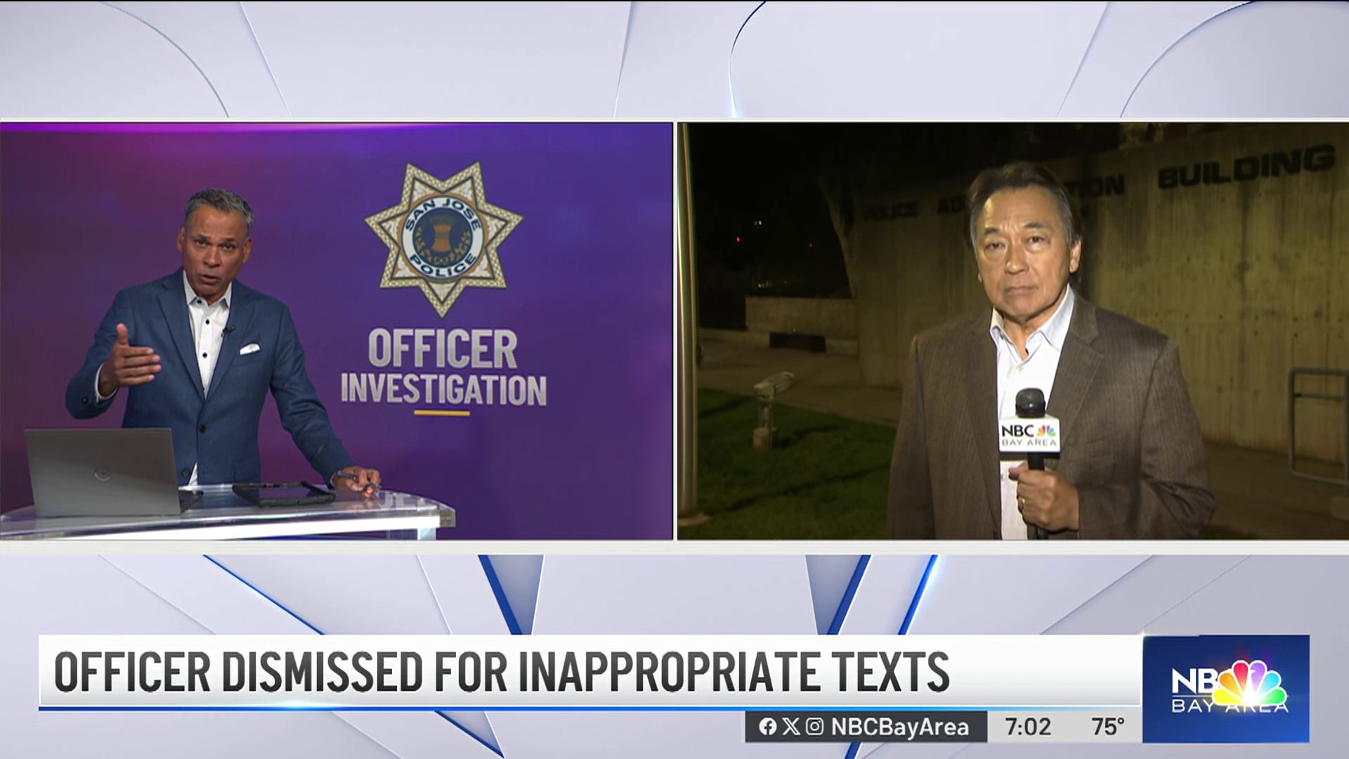 San Jose Officer Investigated Over Alleged Racist Texts – NBC Bay Area