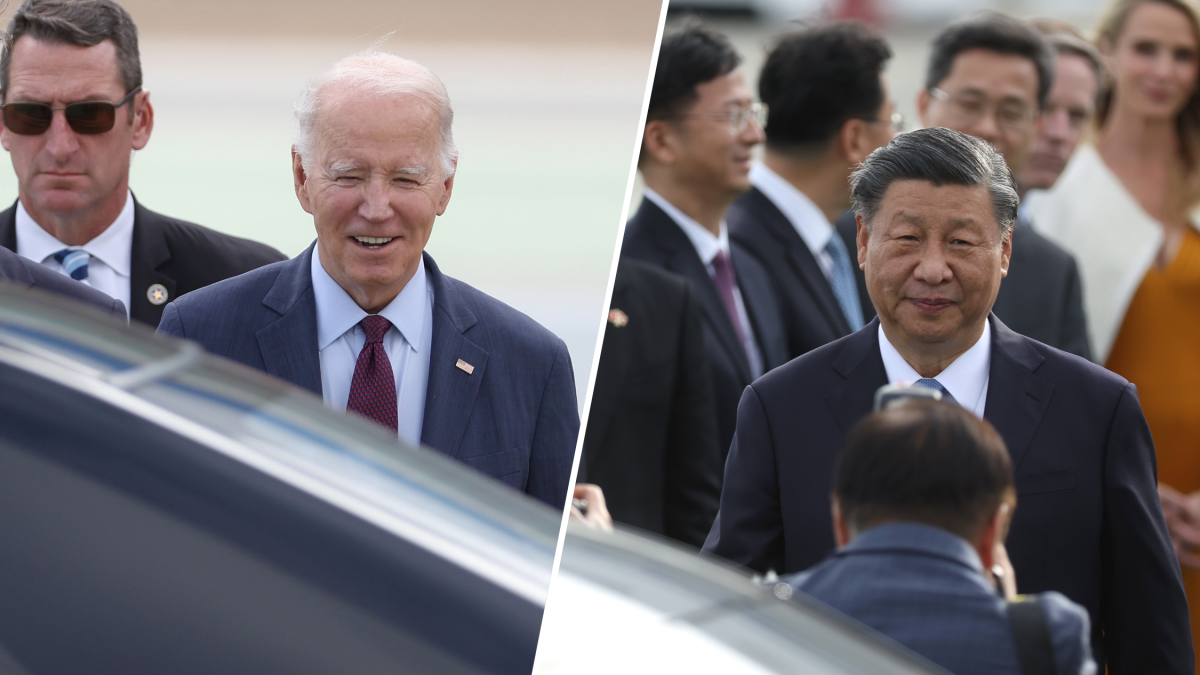 观看：拜登在湾区会议前与中国的习近平会面
