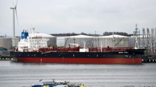 FILE - Tanker managed by Zodiac Maritime
