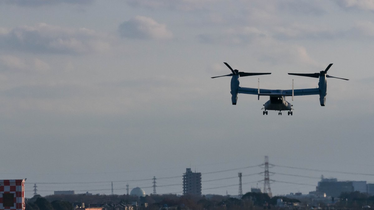 Japan expresses concern about US Osprey aircraft flying after crash – NBC Bay Area - Vimarsana News