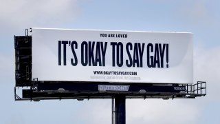 A billboard along Interstate 95 in Hollywood, Florida