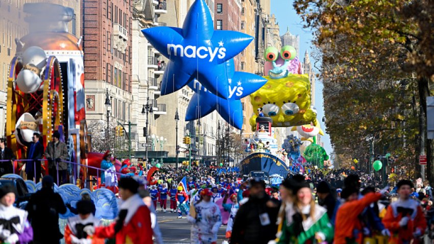 Macy's Annual Thanksgiving Day Parade Takes Place In New York City