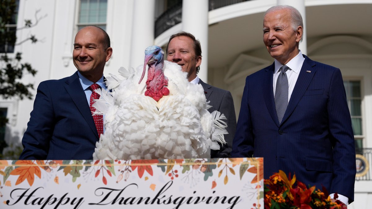 Biden spends 81st birthday pardoning Thanksgiving turkeys – NBC Bay Area - Vimarsana News