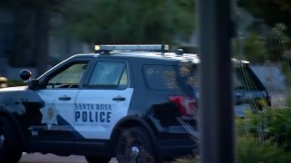 Santa Rosa Police Department vehicle.