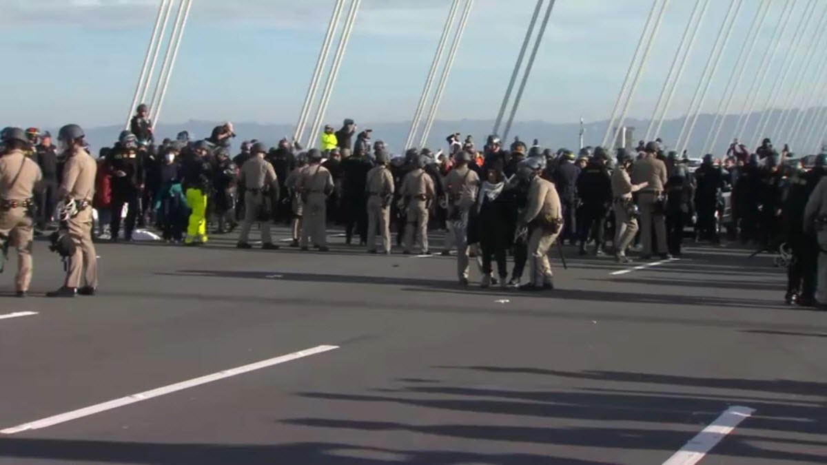 SF Prosecutors Begin Charging 80 Protesters Who Blocked Bridge In Cease ...