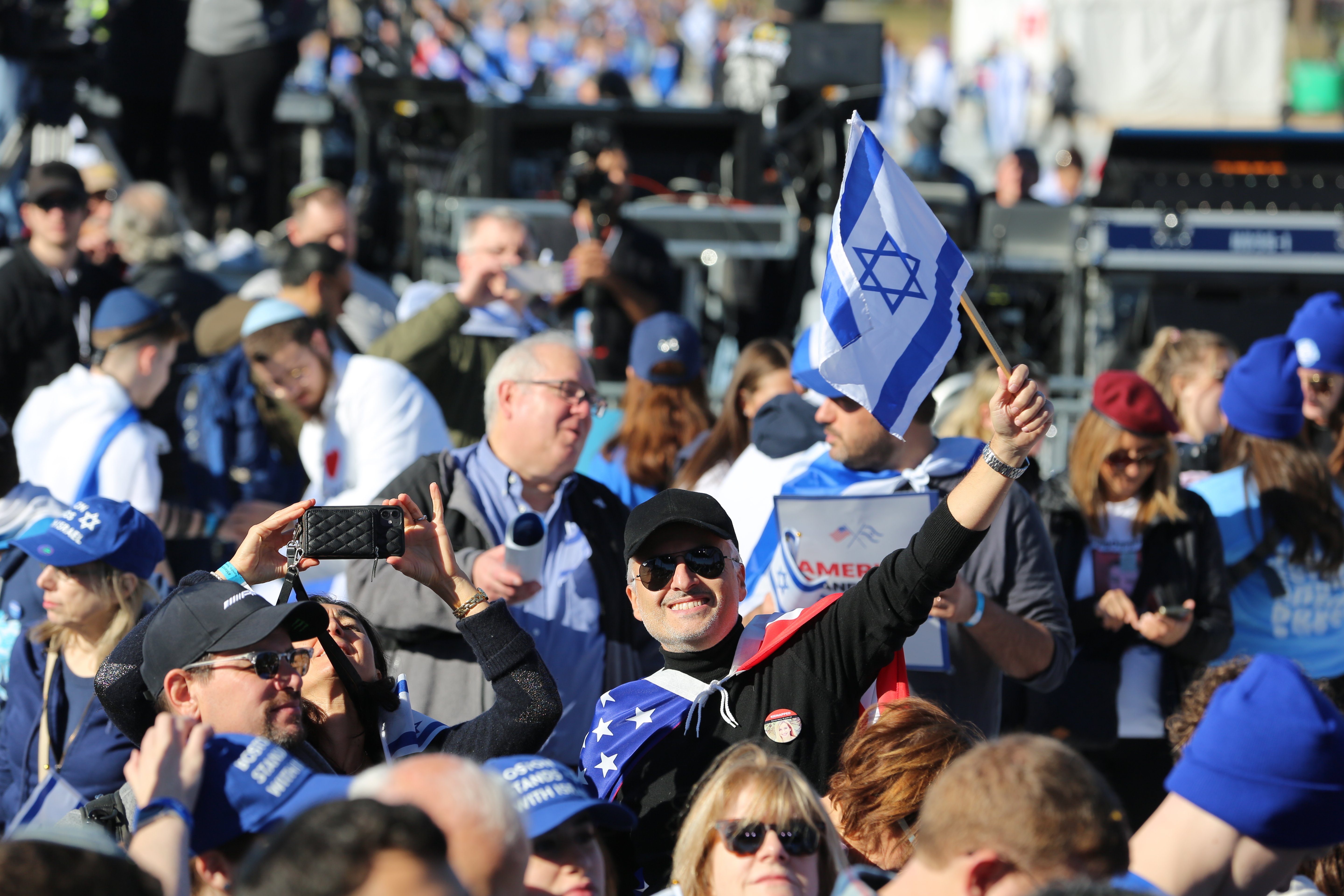 Washington Israel Rally ‘March for Israel’ photos show rally on National Mall in D.C. – NBC Bay ...