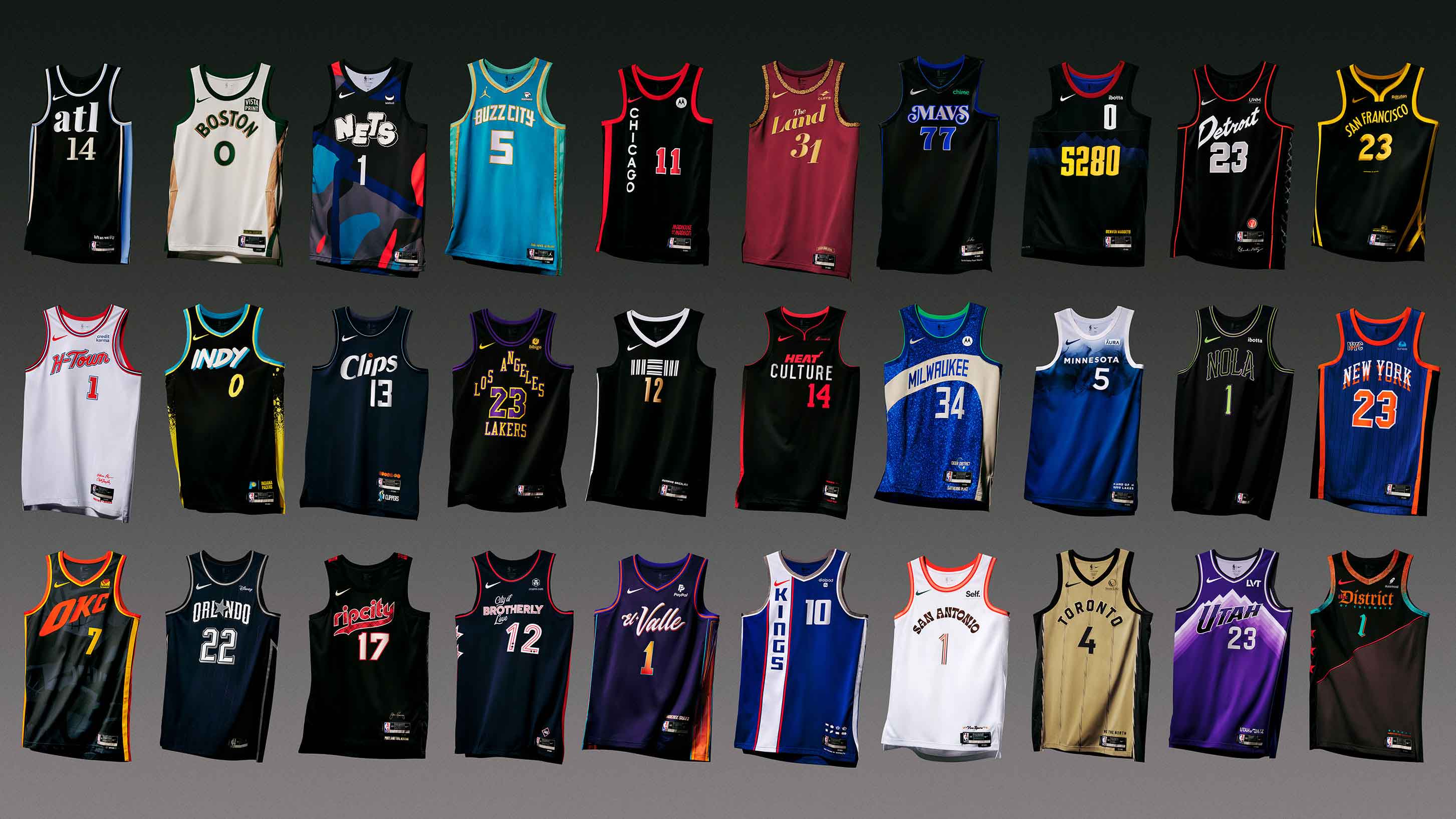 NBA And Nike Unveil 2023-24 City Edition Uniforms – NBC Bay Area