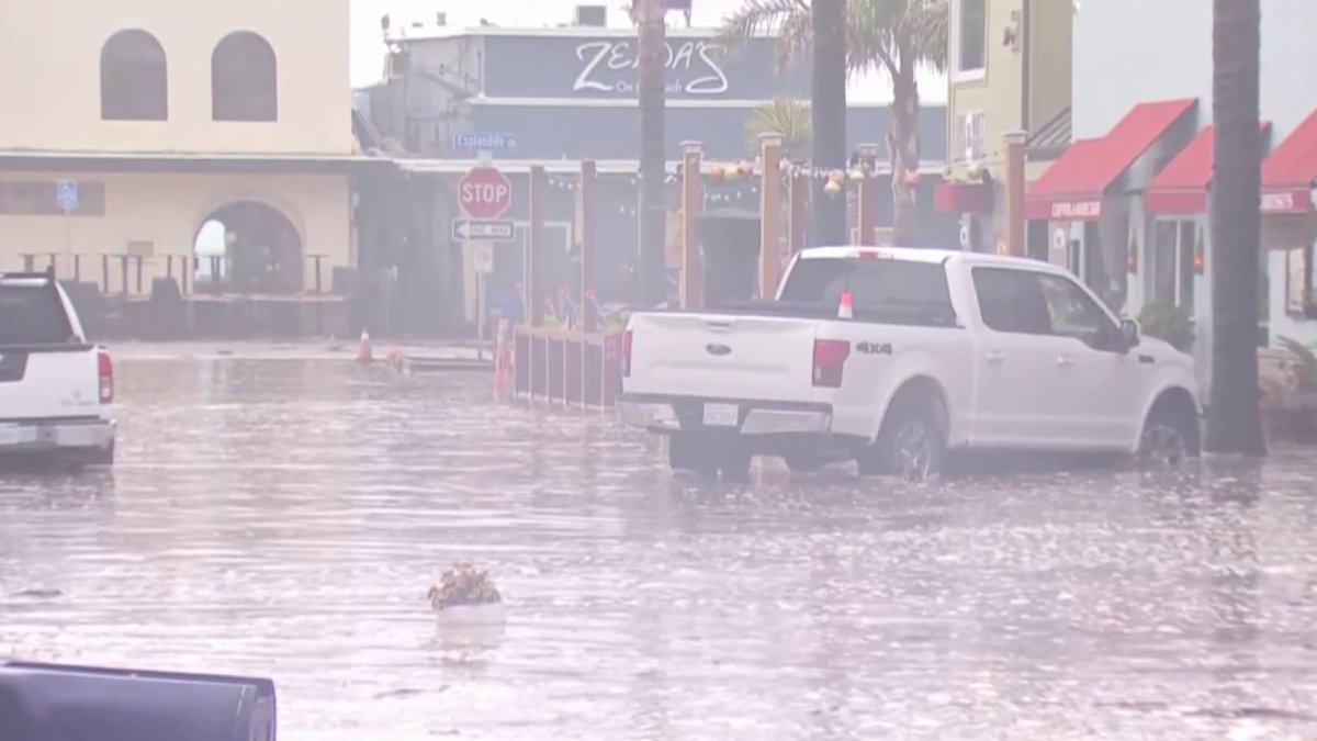 Big waves inundate Capitola village with seawater – NBC Bay Area