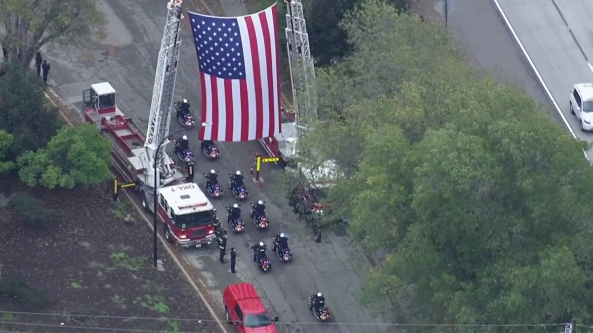 Watch Oakland procession arrives at coroner’s office NBC Bay Area