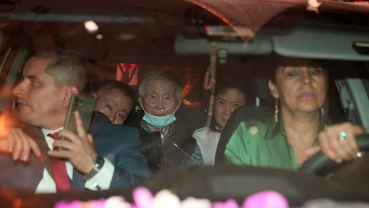 Former Peruvian President Fujimori freed from prison – NBC Bay Area - Vimarsana News