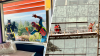 Window-washing superheroes lift spirits at children's hospital in Palo Alto