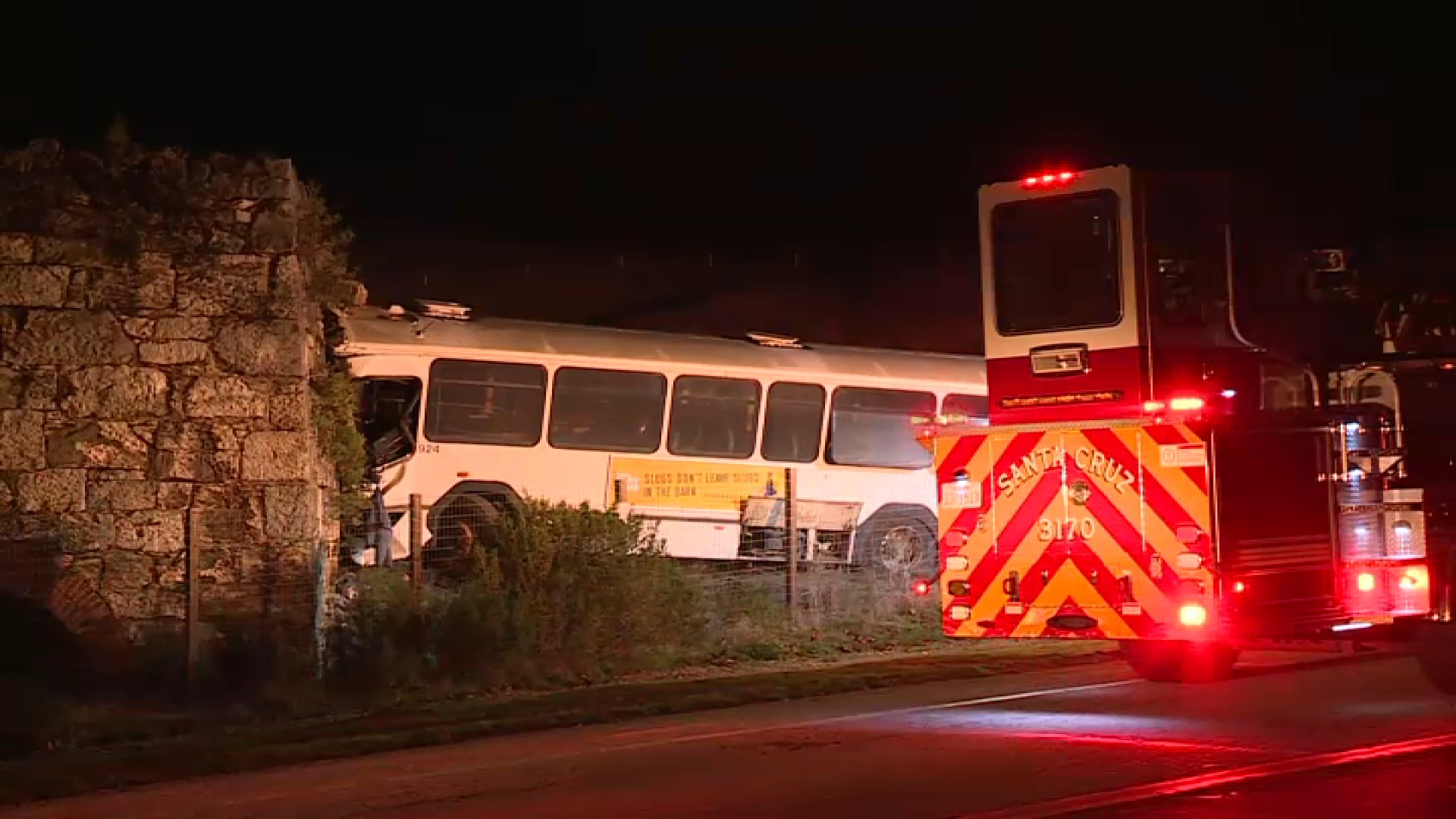 5 UC Santa Cruz students employee injured in bus crash