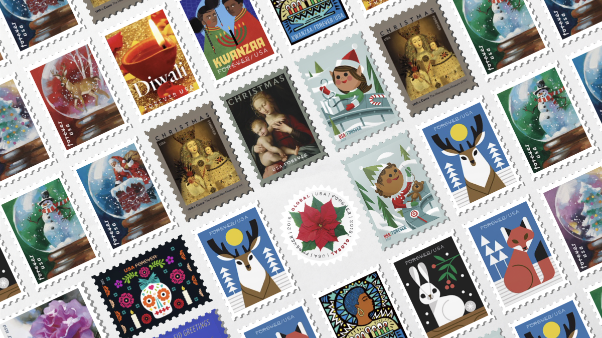 Usps Unveils 2023 Holiday Postage Stamps Nbc Bay Area 