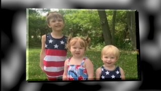 5-year-old Bryant Karels, 3-year-old Cassidy Karels and 2-year-old Gideon Karels