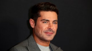 Zac Efron attends the Los Angeles Premiere Of A24's "The Iron Claw"