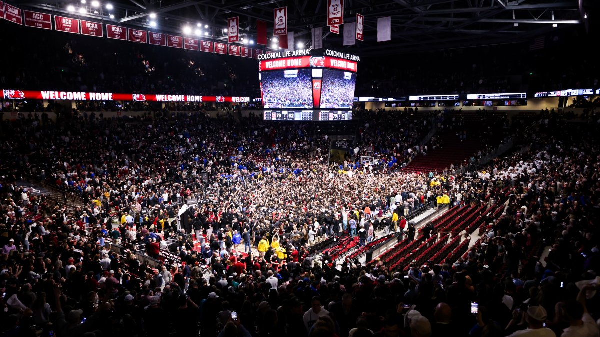 SEC fines South Carolina 100,000 after fans stormed court NBC Bay Area