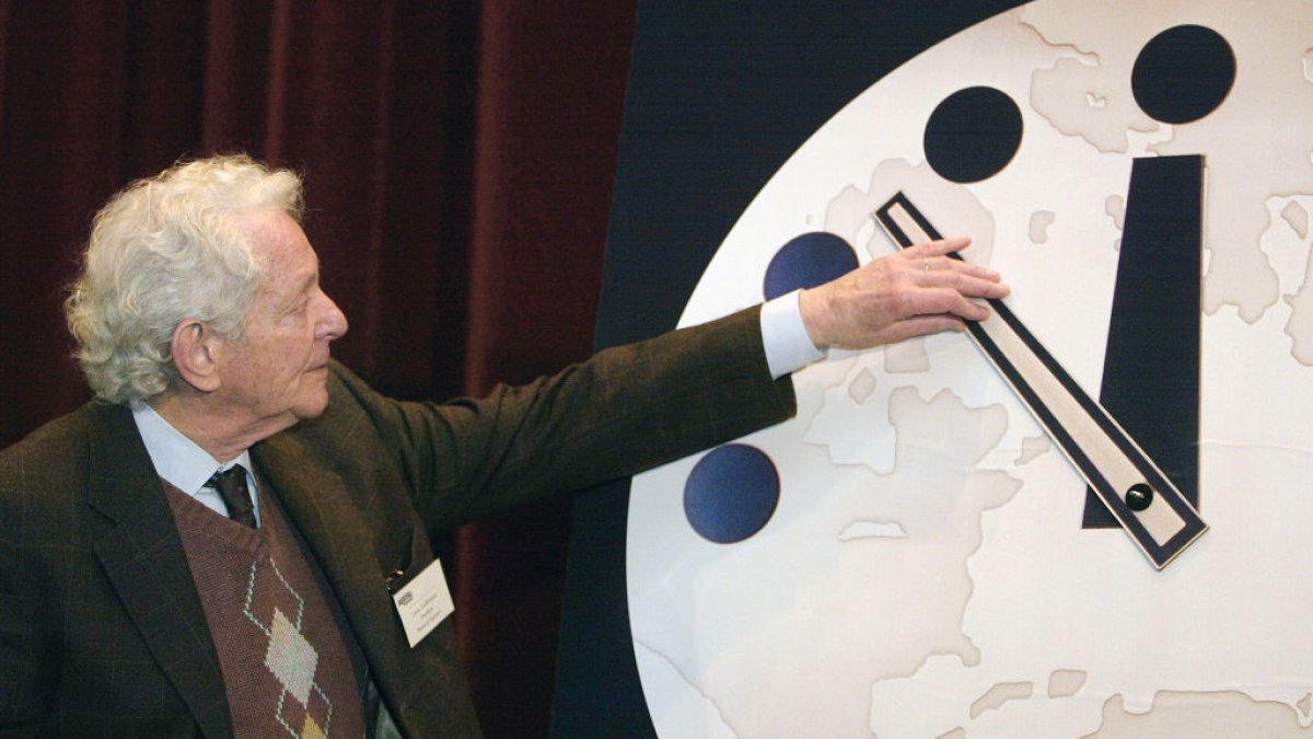 The 'Doomsday Clock' set to 90 seconds to midnight. Here's what that means – NBC Bay Area - Vimarsana News