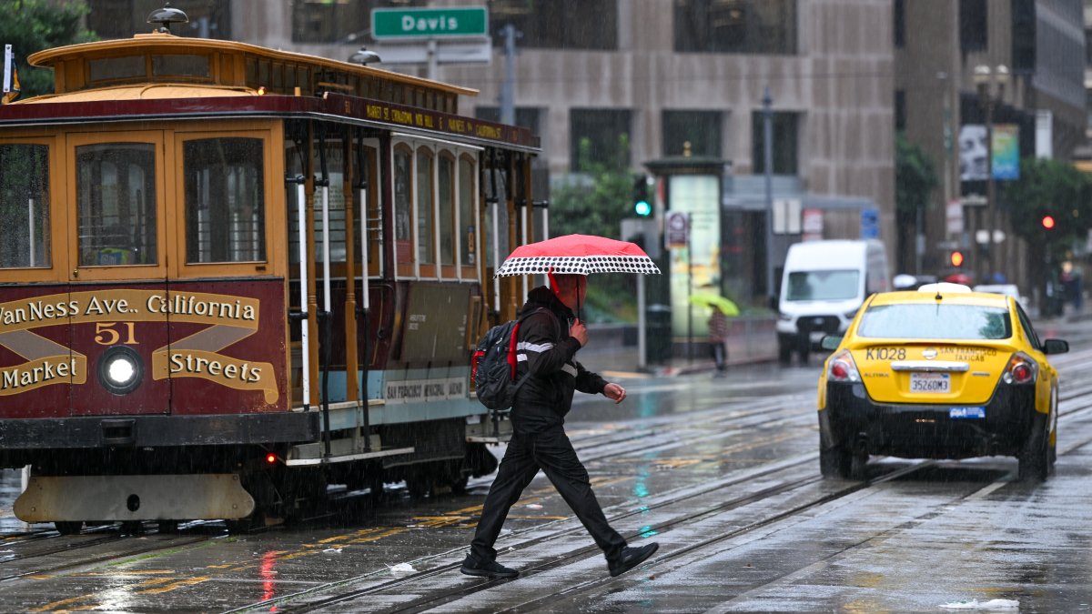 Heavy rain and gusty winds in the weather forecast – NBC Bay Area