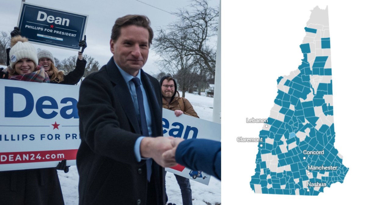 Biden's one loss in NH 2024 Democratic primary to Dean Phillips – NBC Bay Area - Vimarsana News