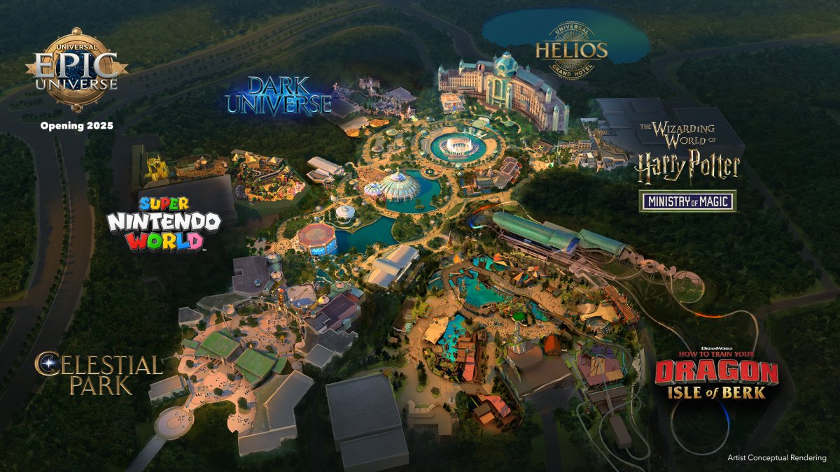 Watch a sneak peek at Universal's new Epic Universe theme park – NBC Bay Area - Vimarsana News