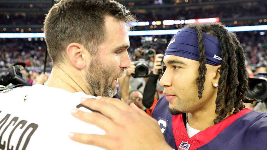 Joe Flacco and C.J. Stroud