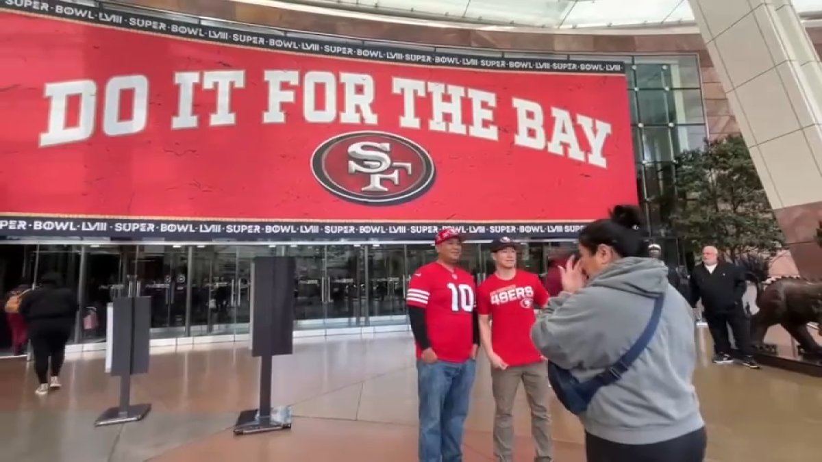 49ers fans take over Las Vegas ahead of Super Bowl – NBC Bay Area