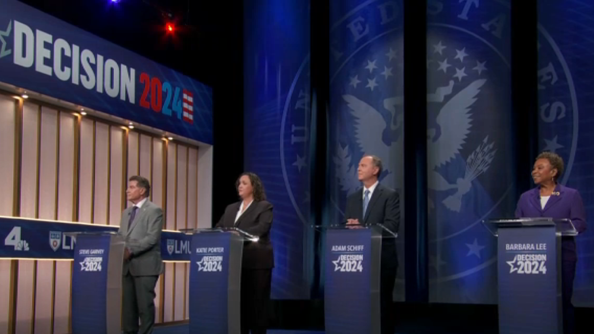 Candidates make their pitch to voters in final California Senate debate