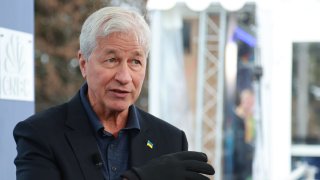 Jamie Dimon, President & CEO,Chairman & CEO JPMorgan Chase, speaking on CNBC’s Squawk Box at the World Economic Forum Annual Meeting in Davos, Switzerland on Jan. 17th, 2024.