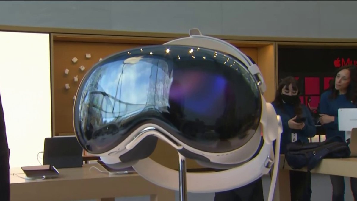 Apple launches new Vision Pro VR headset – NBC Bay Area