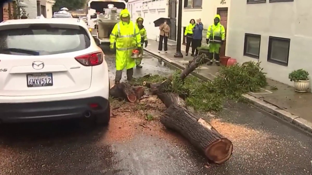 Bay Area storm: Cleanup in San Francisco – NBC Bay Area