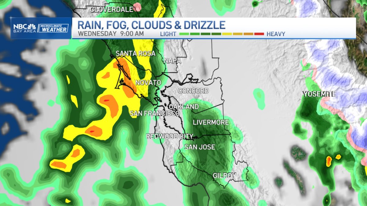 Jeff’s forecast: Rain returns and updated timeline – NBC Bay Area