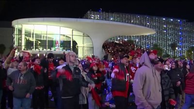 Bay Area sports fans react after Chiefs defeat 49ers at the Super Bowl