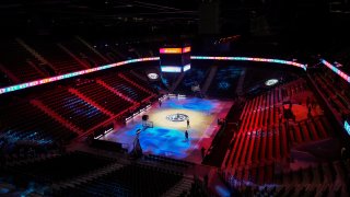 A view of the Adidas Arena, in Paris, Sunday, Feb. 11, 2024. In a significant stride in its preparations for the 2024 Olympics, Paris has inaugurated the Adidas Arena at Porte de la Chapelle. It is the sole purpose-built site in the French capital for the upcoming Games.