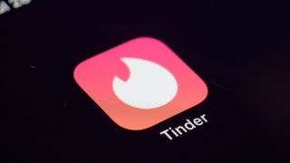 Tinder dating app icon.