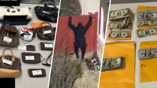 Stolen items and a suspect in connection with a series of Bay Area home invasions and residential burglaries.