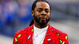 Richard Sherman on Amazon Prime "TNF" Thursday Night Football analyst before a game