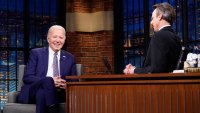 Biden jokes Taylor Swift endorsement is ‘classified,' jabs at Trump's mental acuity on ‘Late Night'