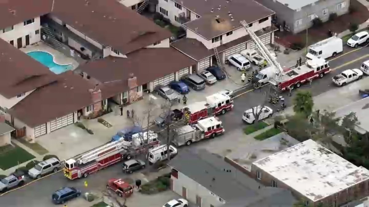 2-alarm fire in San Jose – NBC Bay Area