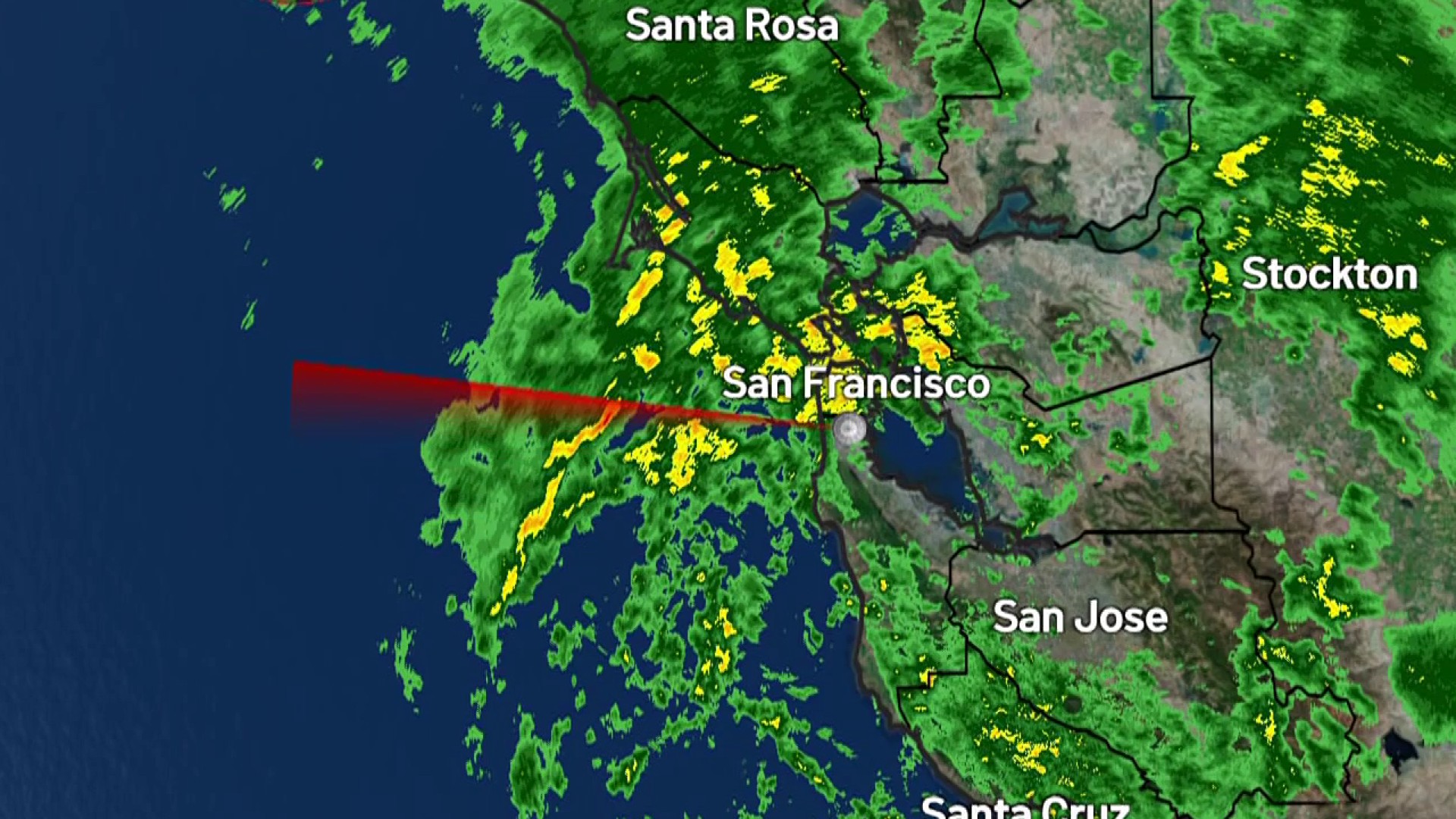 Use interactive radar to track the Bay Area storm NBC Bay Area