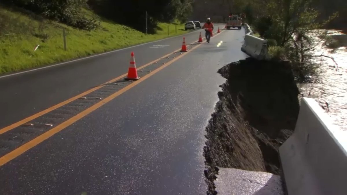 Niles Canyon Road closed due to storm damage near Sunol – NBC Bay Area