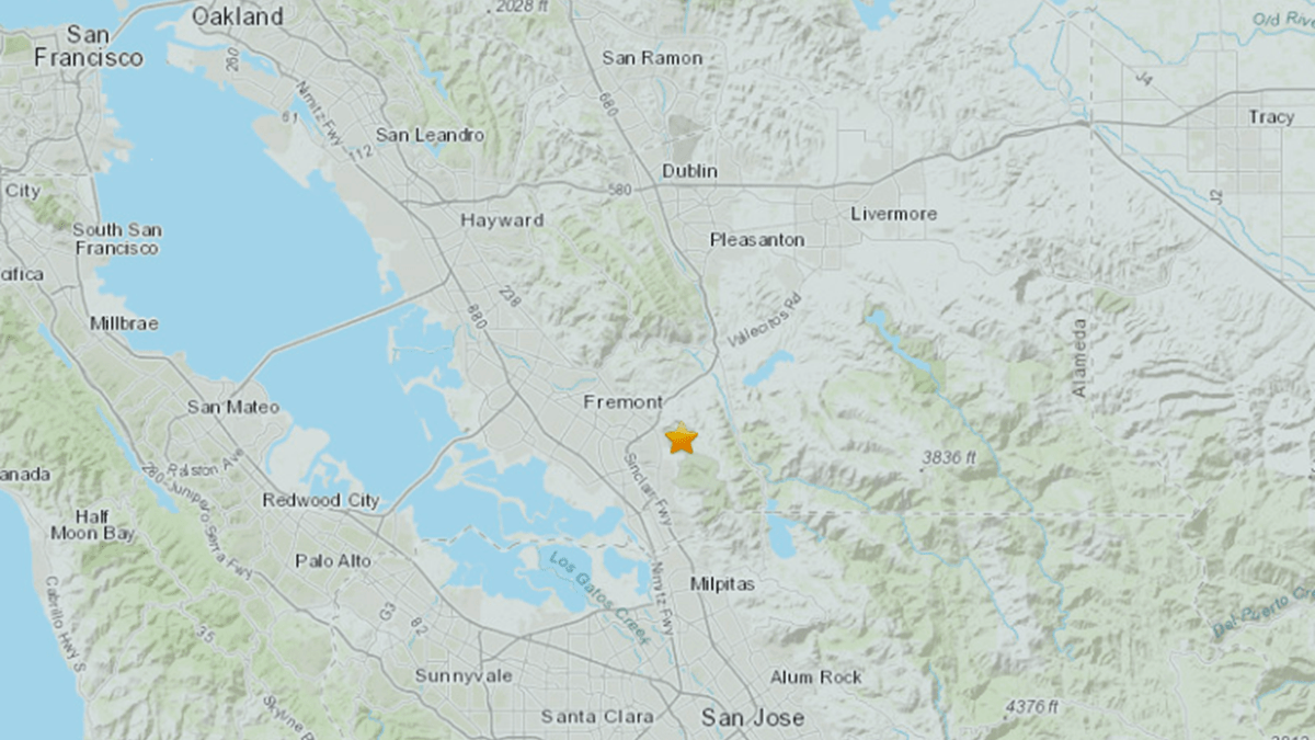 USGS says M3.2 earthquake shakes East Bay – NBC Bay Area