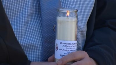 Vigil for San Mateo family shot and killed earlier this month